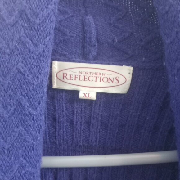 Reflections- Wool sweater- XL - Picture 2 of 4